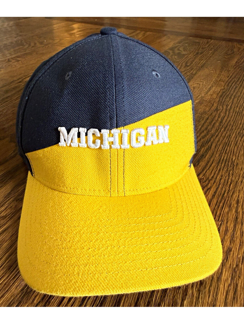 Nike Michigan Wolverines Dri-FIT Classic99 Cap Hat Blue/Yellow One Size